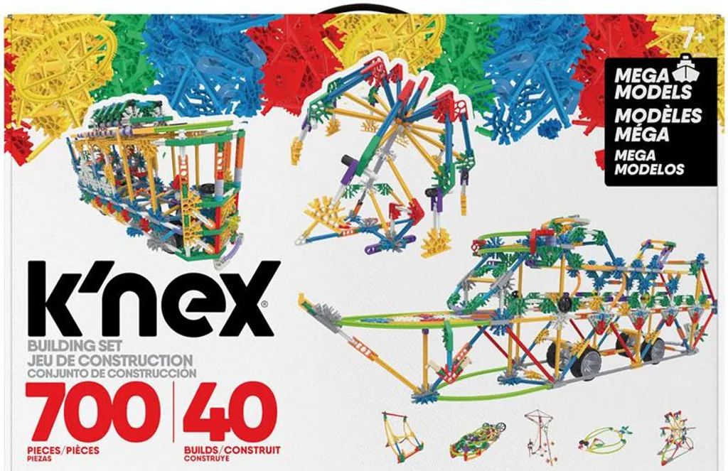 Kit K'nex Mega Models 700 pièces : le remède contre l'ennui créatif