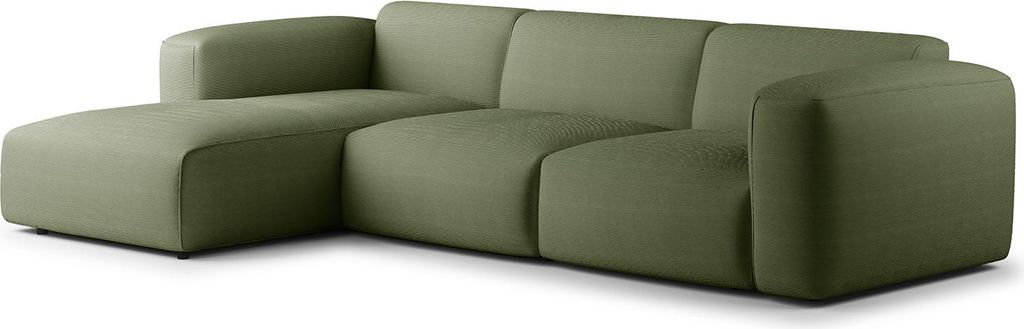 3-SITZER ECKSOFA mit Longchair