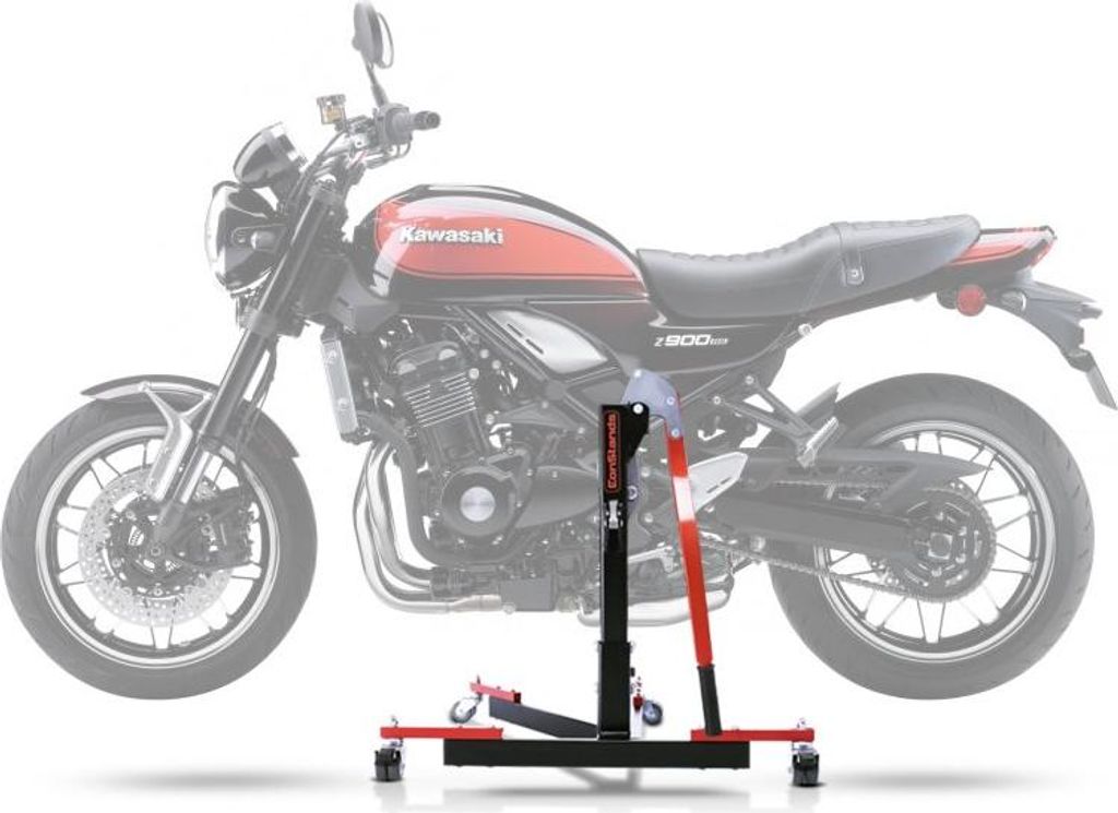 CS Power Evo-Zentralständer für Kawasaki Z 900 RS/ Cafe 18-25 Rot