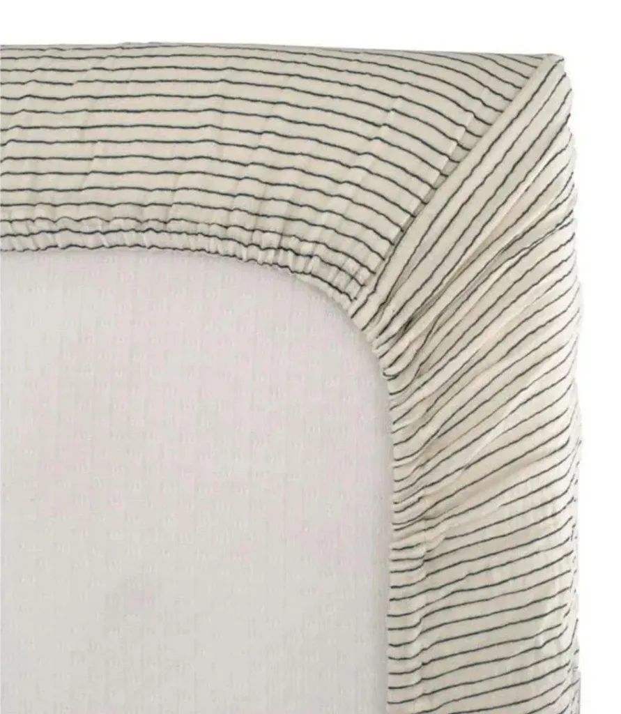 Drap-housse 60x120 cm DOMIVA en gaze de coton : fini les draps glissants