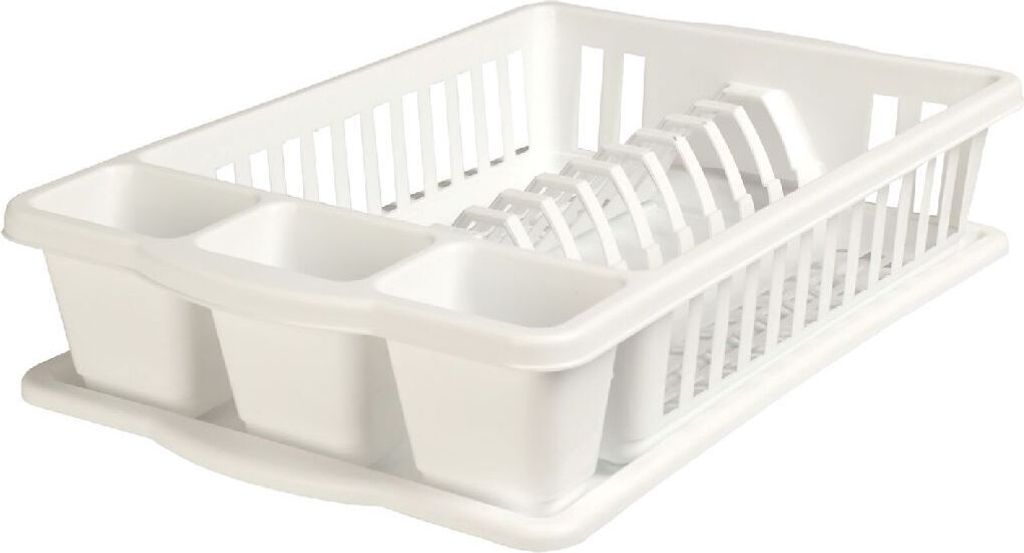 Overige Merken Afdruiprek 39.5X8.5X 26 Cm Wit