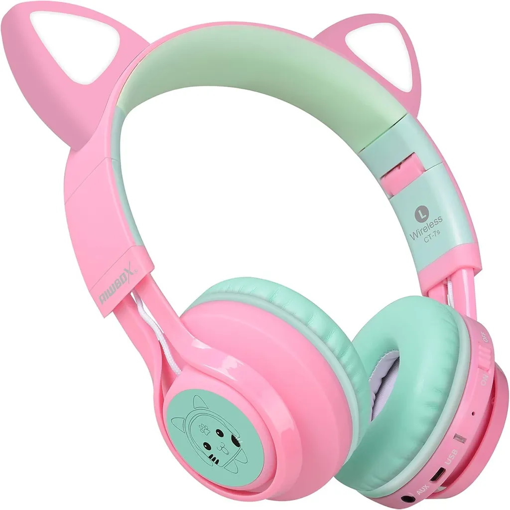 Cuffie Gatto Riwbox CT-7: Il Regalo Ideale per Compleanni e Feste