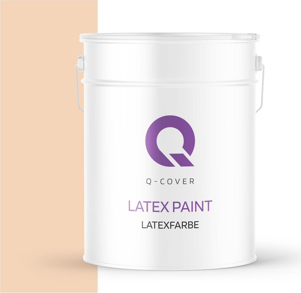 Latexfarbe Hell Pfirsich 10L | Matte Innenfarbe Klasse 3 | Produktbild 