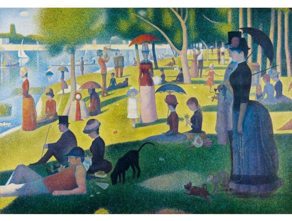 Bluebird Puzzle Puzzle Georges Seurat Una domenica Immagine del prodotto 