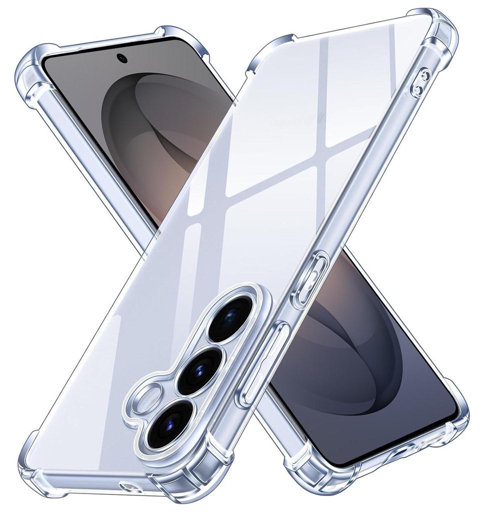 Hülle für Samsung Galaxy S26 Plus Schutzhülle Anti Shock Handy Case Transparent Cover