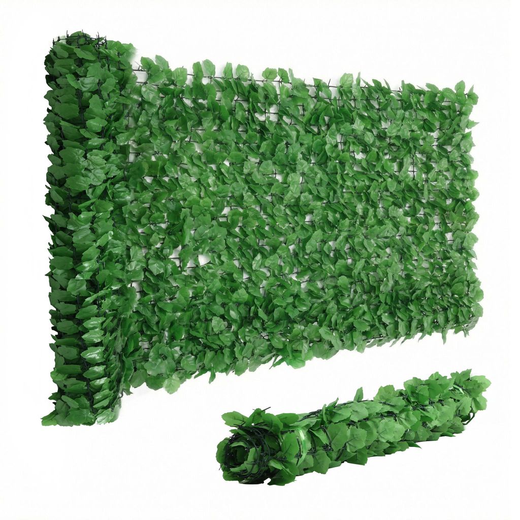 Sichtschutznetz Blätteroptik 300cm x 100cm Mauerabdeckung Produktbild 