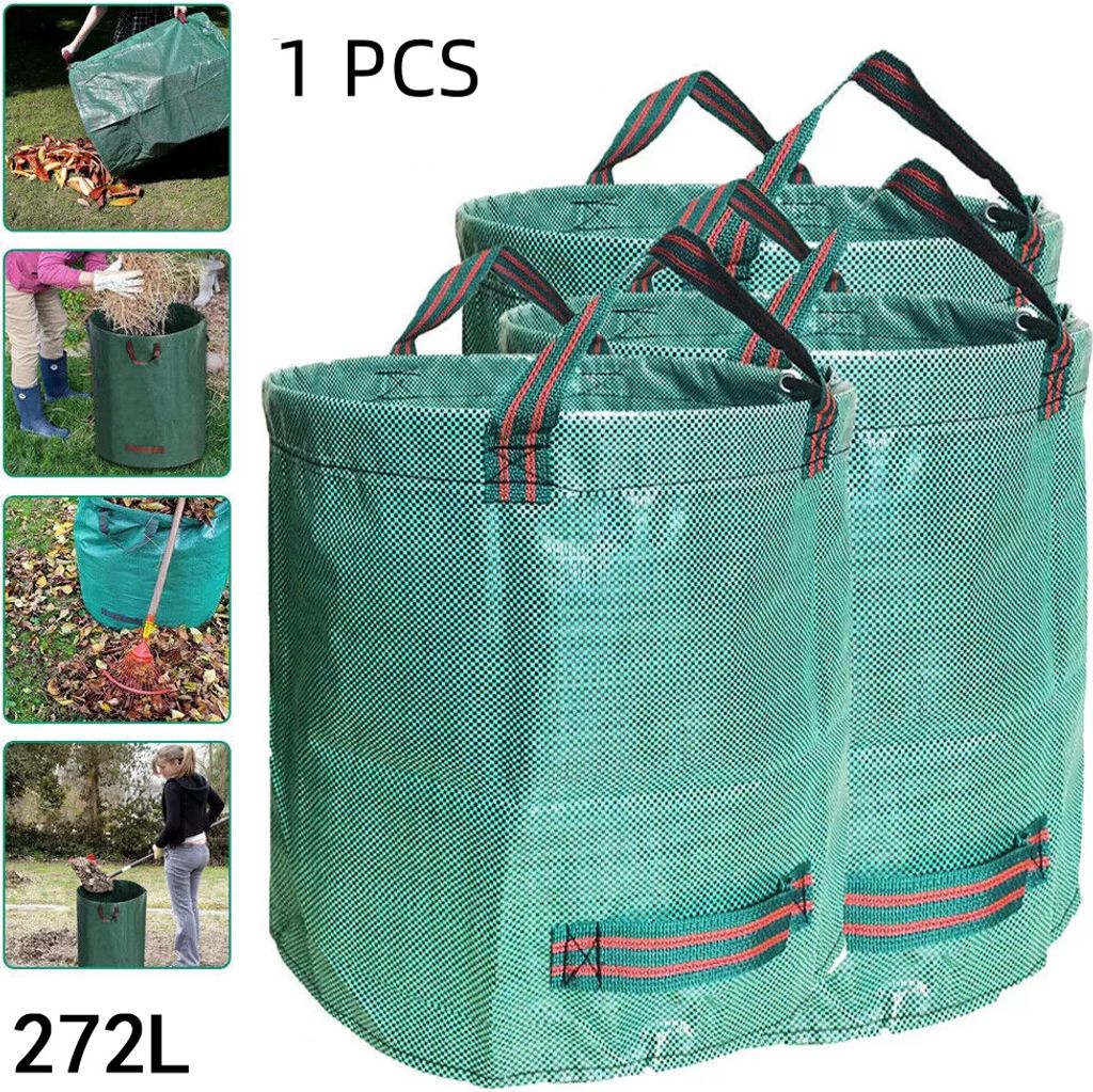 Sacchi per rifiuti da giardino AIORBER, 272L, impermeabili Immagine del prodotto 