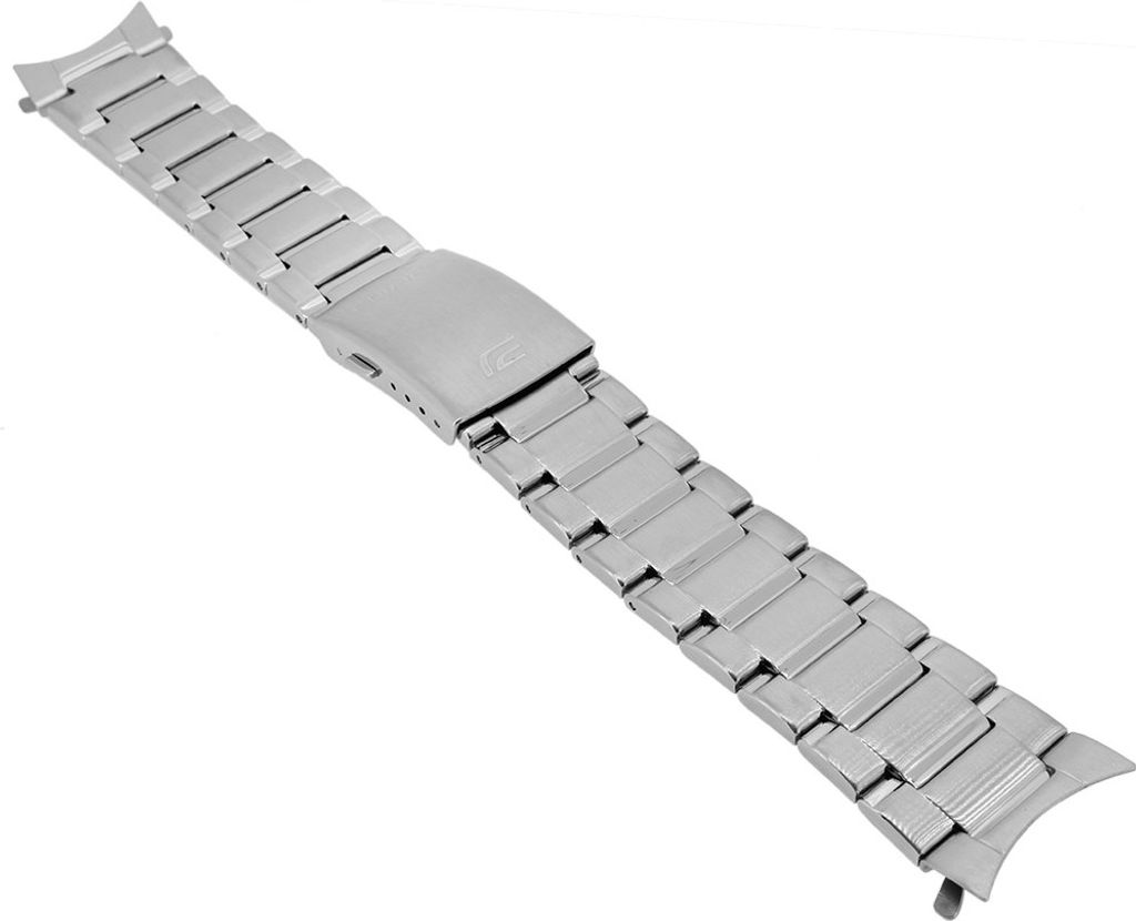 Casio Edifice Chrono Uhrenarmband 22mm Edelstahl silbern EFR-558DB