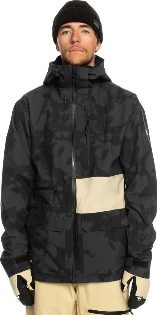 Quiksilver Schneejacke Sammy Carlson Stretch Quest schwarz : L Größe: L