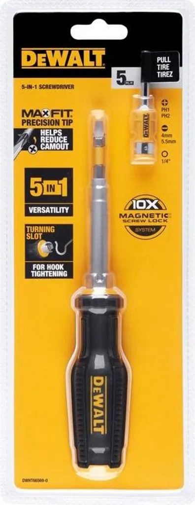 DeWalt DWHT66569-0 | Il Cacciavite 6 in 1 Definitivo per la tua Casa
