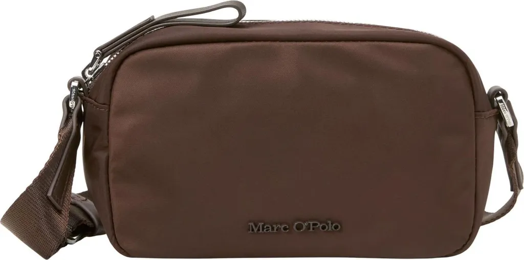 Marc O'Polo Elsy Crossbody Marrone Scuro | Accessorio Sostenibile Chic