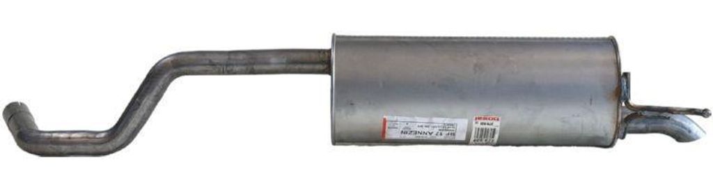 BOSAL 279-939 Endschalldämpfer für SKODA Rapid Spaceback (NH1) Auspuff