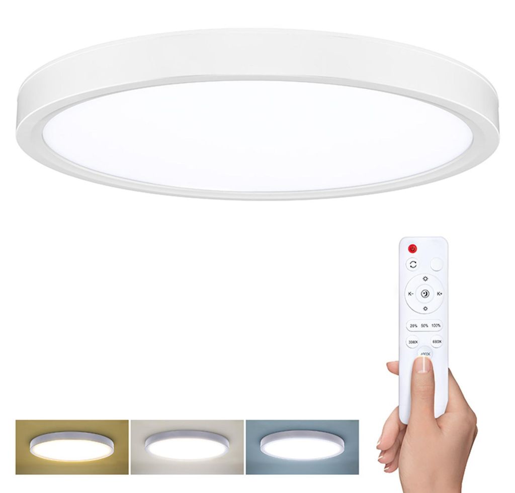 LED stropní světlo 300mm 36W 3-6000K CCT+DO 2700lm IP20 Obrázek produktu 