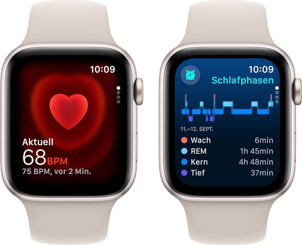 APPLE Watch SE GPS + Cellular 44mm Starlight Aluminium Case Produktbild 7