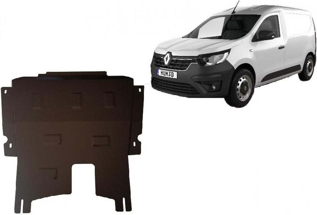 Stahl Unterfahrschutz für Motor Renault Express