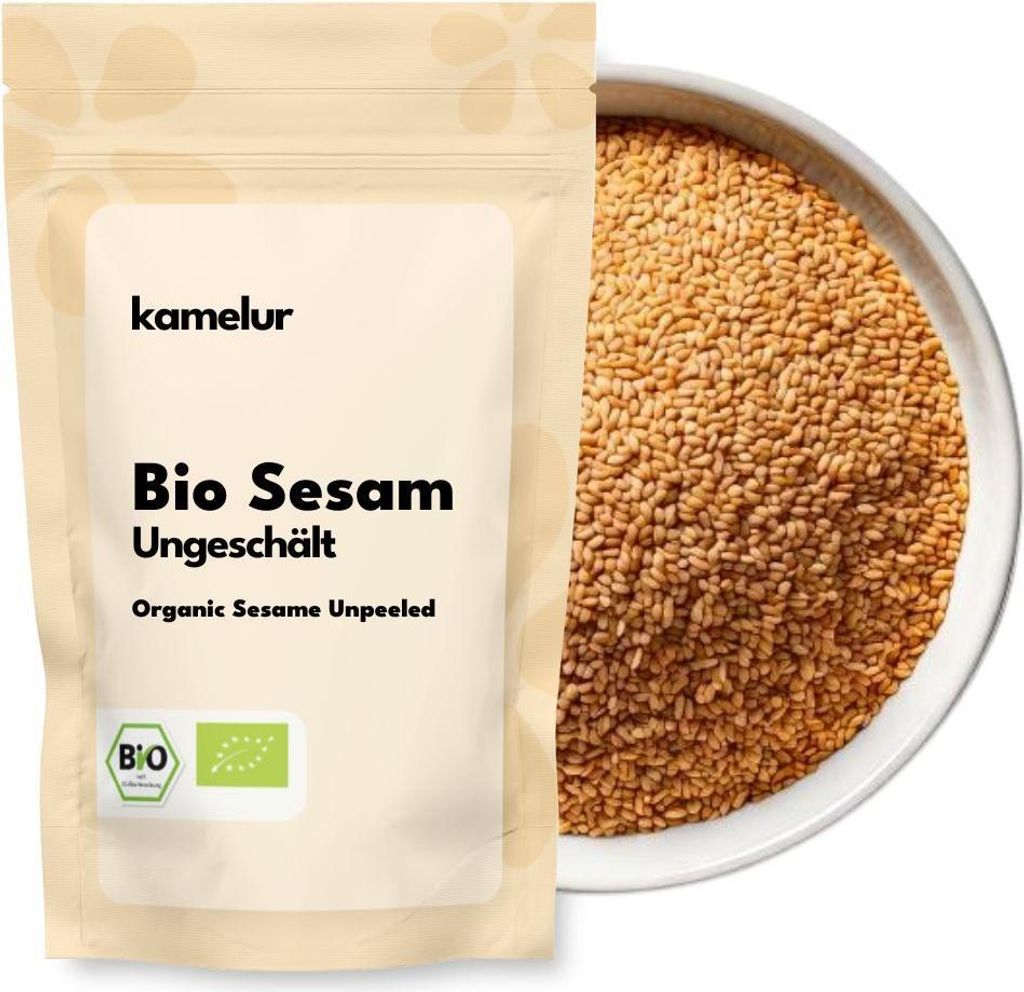 Kamelur Bio Sesam ungeschält 500 g