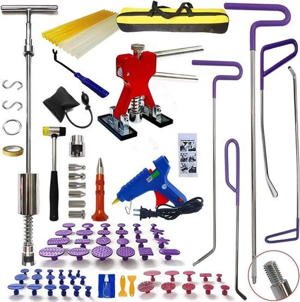 Réparer les bosses de voiture facilement avec ce kit complet 90 pièces