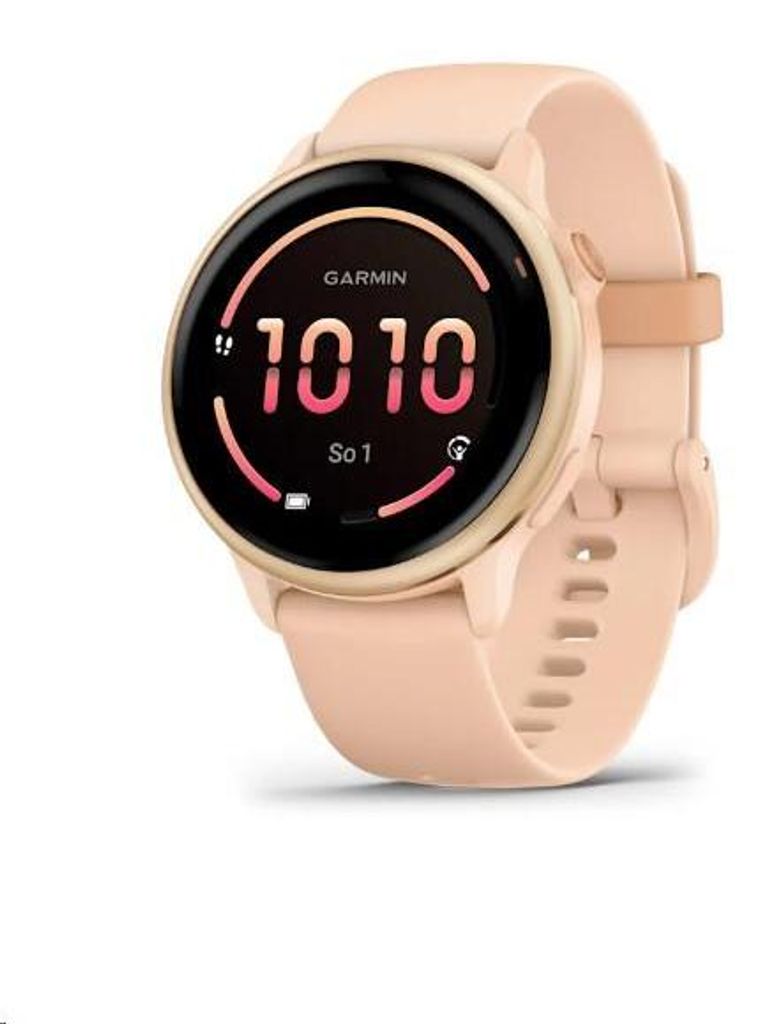 Garmin vívoactive® 6 Metallic Pink Dawn / řemínek Pink Dawn Obrázek produktu 