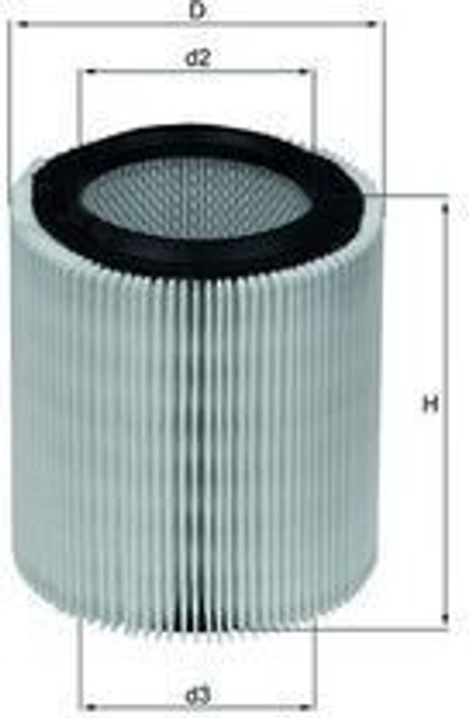 Luftfilter MAHLE LX 898 für LAND ROVER Defender SUV (L316) Filtereinsatz