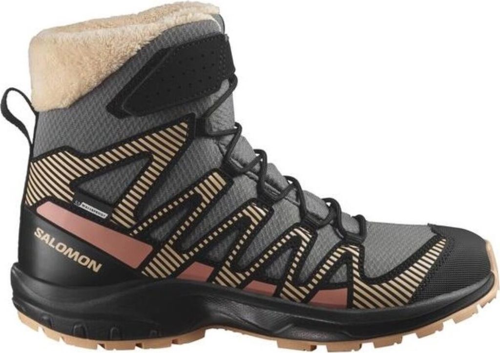 SALOMON SHOES XA PRO V8 WINTER CSWP J Pewter/Bla 000 000 36
