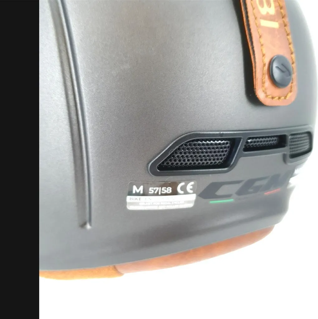 Casque de ski CGM EBI Graphite Satiné - Protection Robuste Taille M - 8