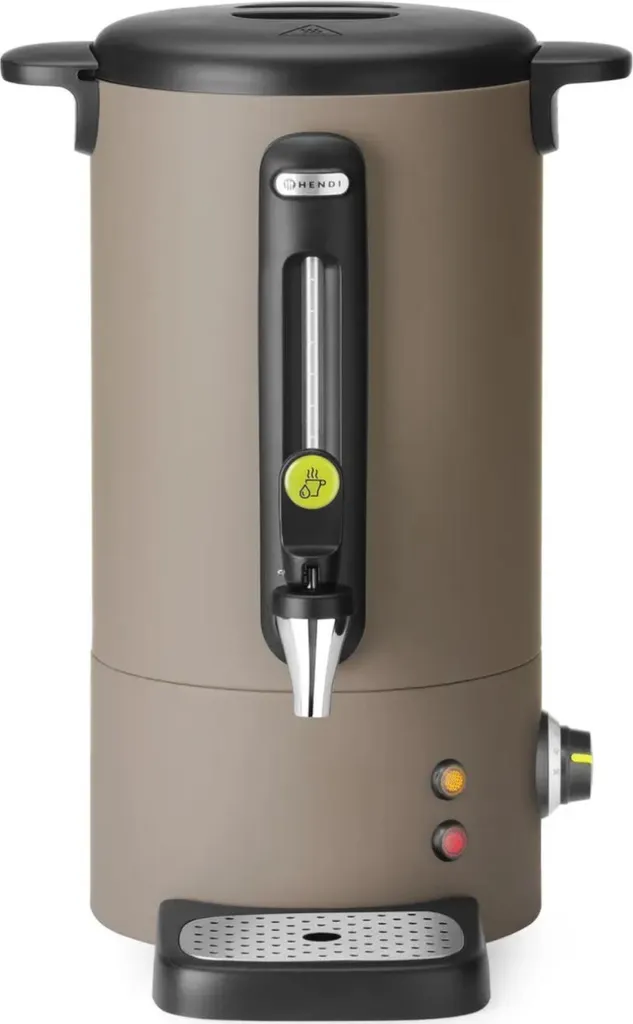 Erogatore Acqua Calda Hendi 9L UNIQ - 950W Grigio Professionale