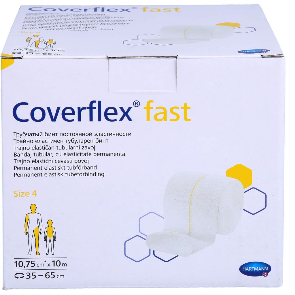 Coverflex fast Gr.4 Schlauchverband 10,75 cm x 10 m, 1 St. Produktbild 