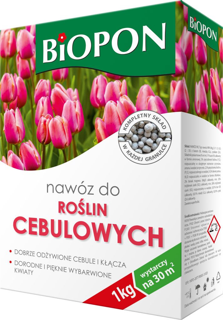 BIOPON hnojivo pre cibuľovité rastliny 1KG Obrázok produktu 