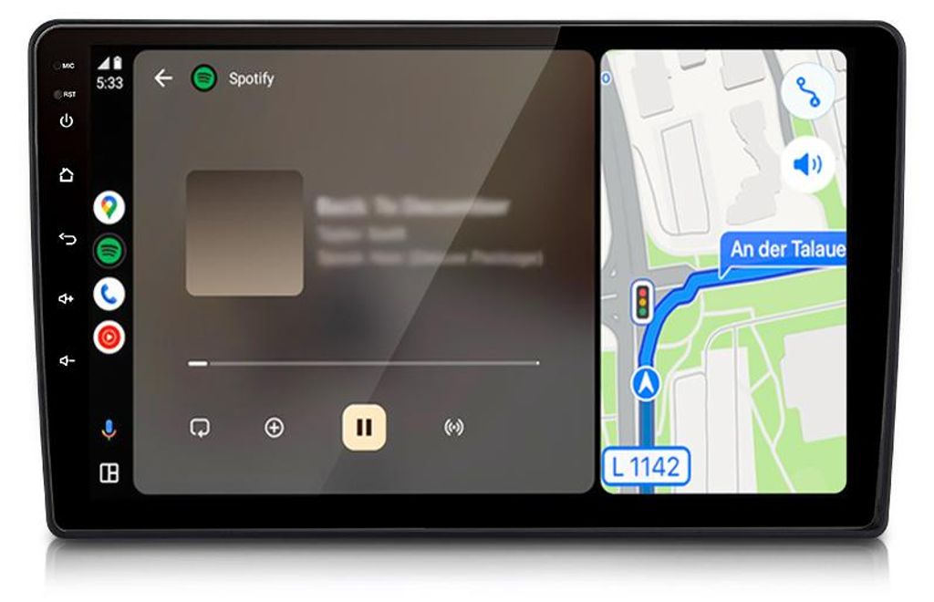 radio samochodowe 10" Android 64GB dla Skoda Fabia Zdjęcie produktu 