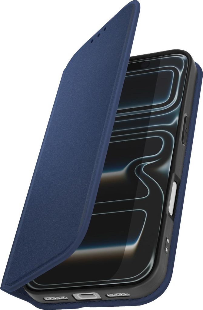 Avizar, Klappetui iPhone 17 Pro Max mit Kartenfach und Standfunktion, Dunkelblau