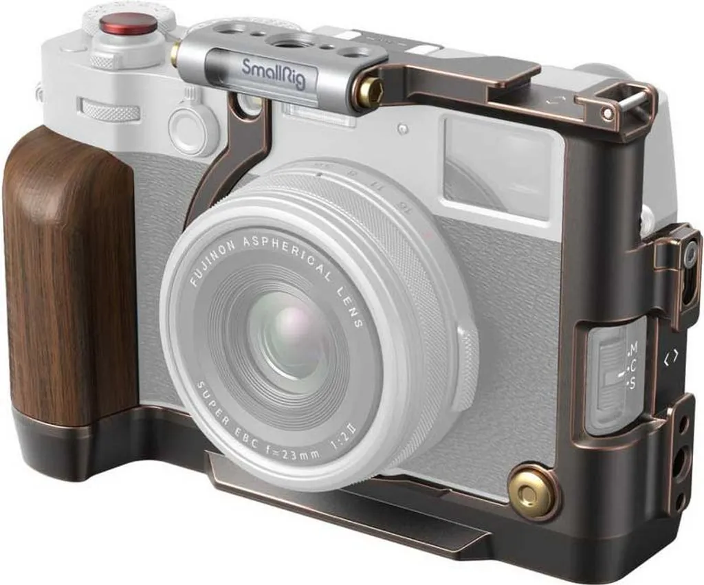 SmallRig 4557 Cage avec Grip Ergonomique pour Fujifilm X100VI Arca-Swiss