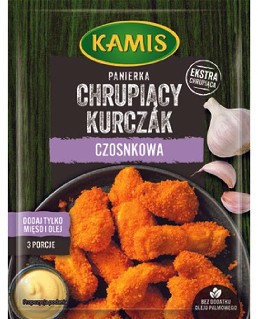 Kamis Panierka Chrupiący kurczak czosnkowa 70 g Zdjęcie produktu 