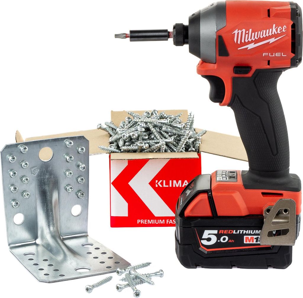 Viti per raccordi angolari Klimas bianche 5x40 - 250 pz. Immagine del prodotto 