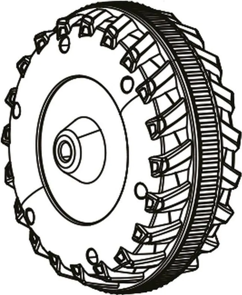 Roue Ride-on Tracteur New Holland avec remorque avant - Pièce d'origine