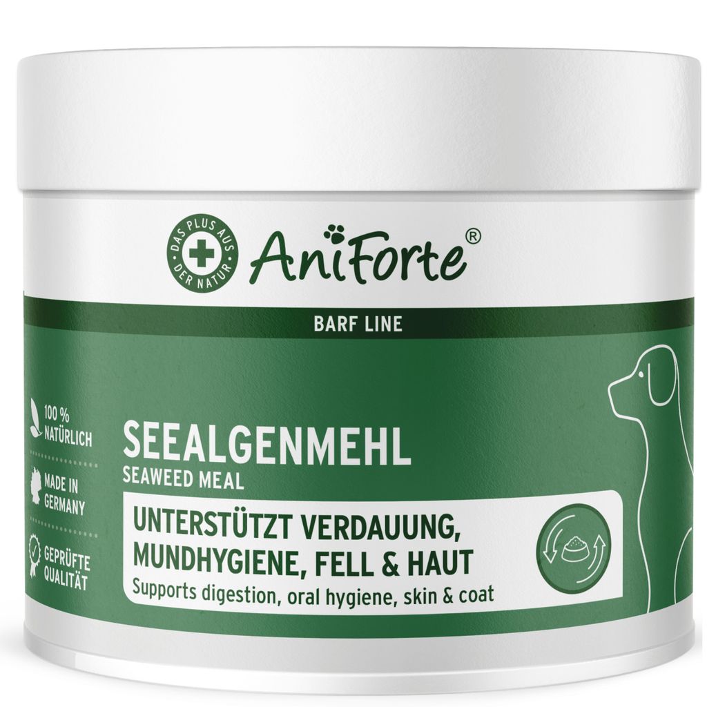 AniForte Seealgenmehl für Hunde 250g – Natürlicher Barf Produktbild 