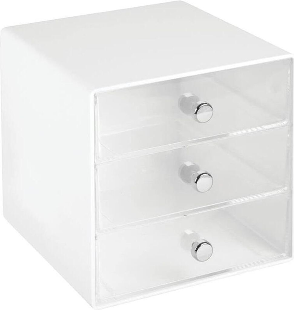 Organizer Schubladenbox Aufbewahrungsbox 3 Schubladen Produktbild 