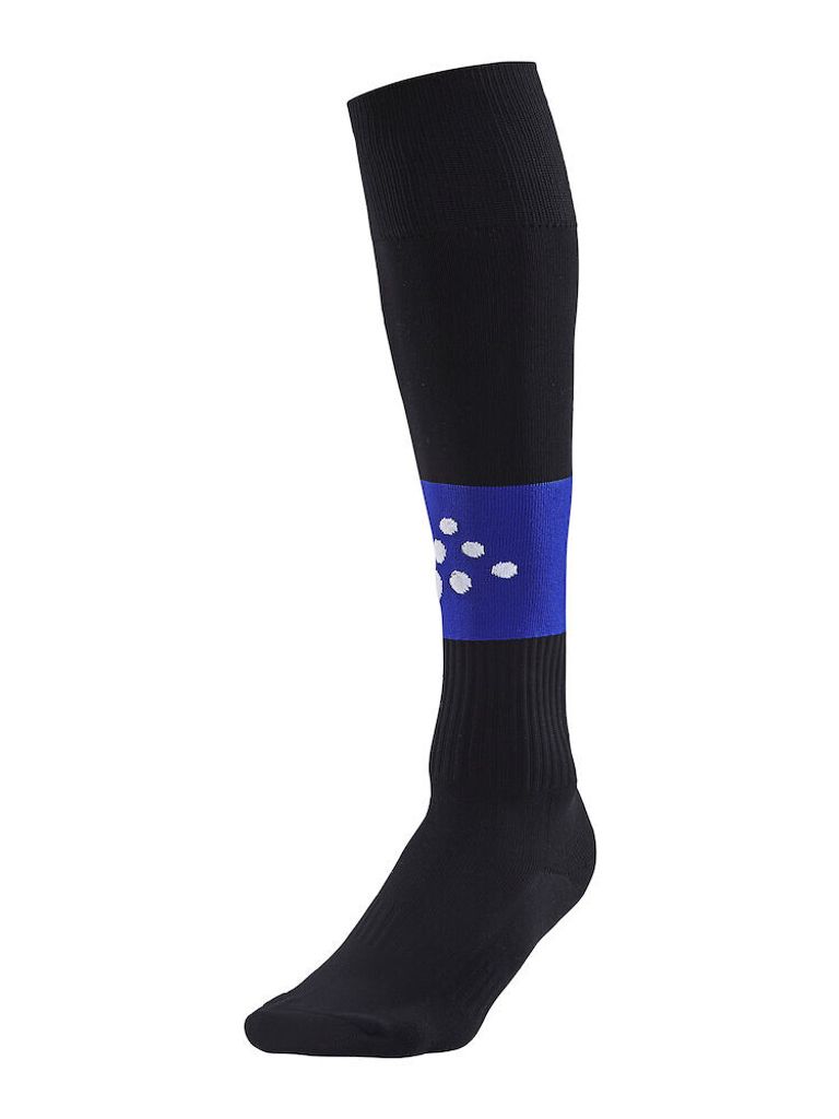 CRAFT Squad Sock Contrast Black/Club Cobolt 28/30