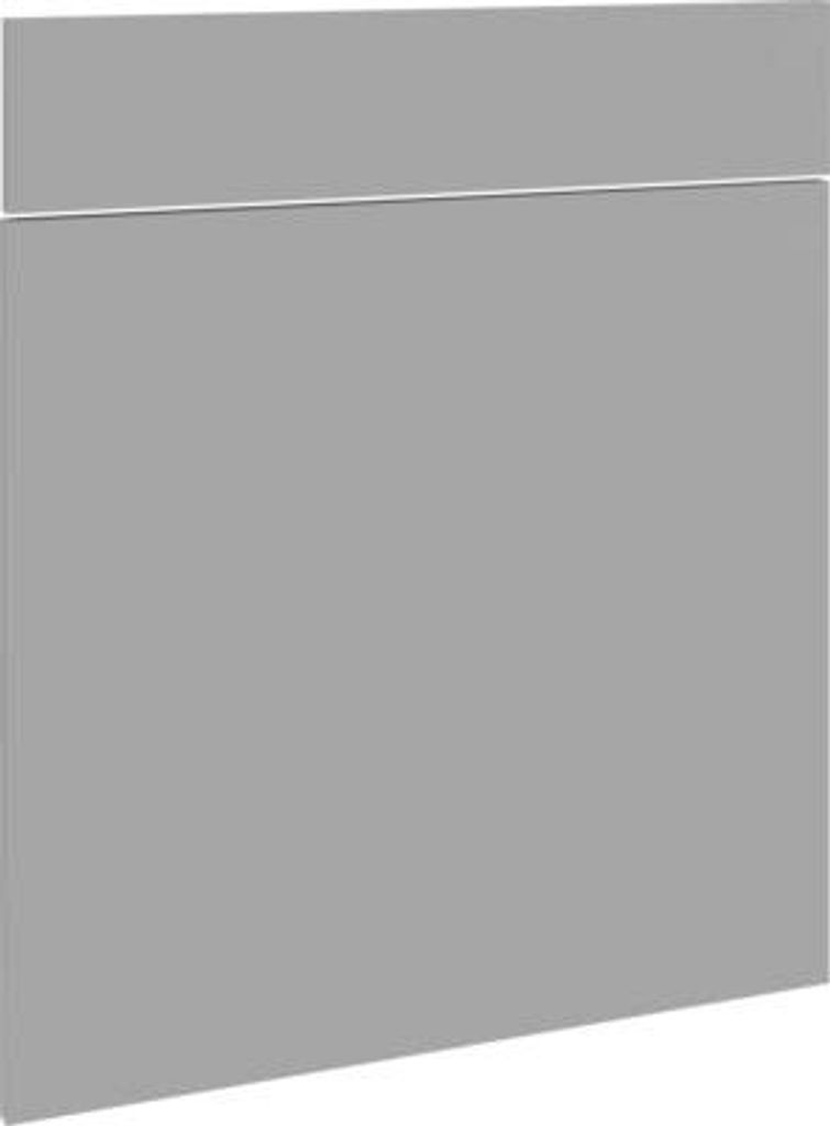 PICCANTE Smart Frontenset Unterschrank 60 cm 1 Drehtür und 1 Schubkastenblende BASALT GREY AA""