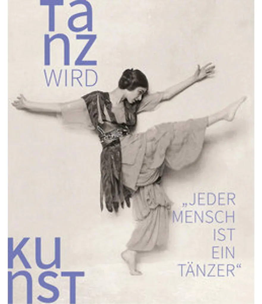 Affiche de danse Tanz wird Kunst en noir et blanc - Poster d'Art 50x70cm