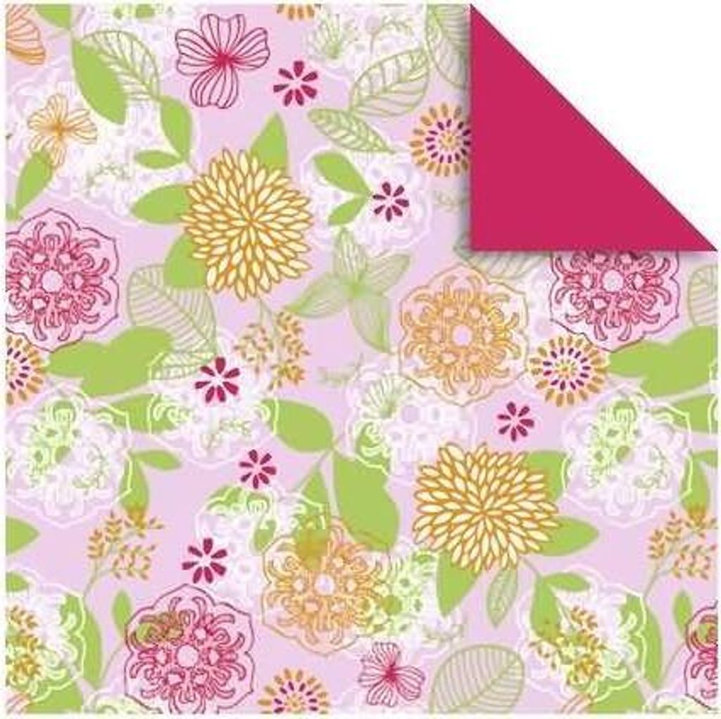 Faltblätter Florentine Springtime 80g/qm 15x15cm VE=65 Blatt Motiv 01