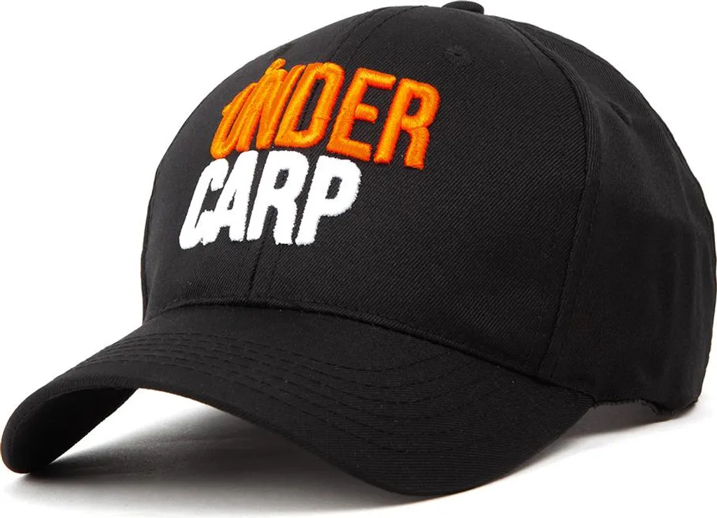 Casquette de pêche Trucker noire pour sortie en mer ou bord de lac