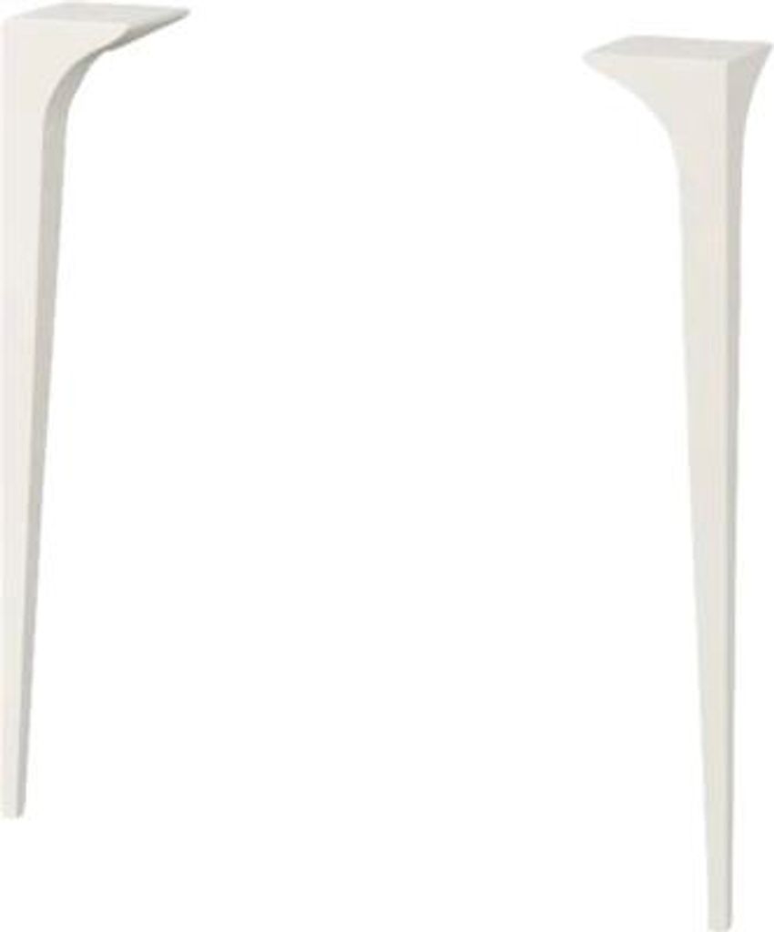 Jungborn Fußstütze SEIMILA weiß 1.2 x 47 x 8.5 cm 2 Stück