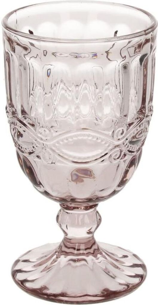 6er Set Weinkelch SOLANGE, rose, 250 ml, mundgeblasen von TOGNANA