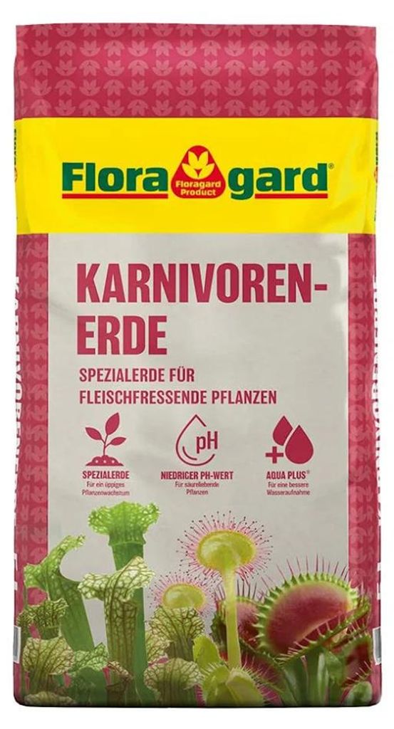 Karnivorenerde Floragard für fleischfressende Pflanzen 5 L Produktbild 