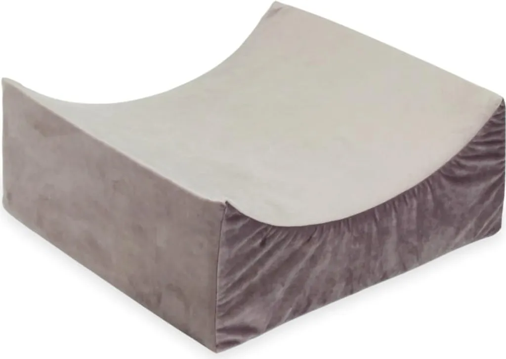 Piscine à balles et aire de jeu en mousse pour bébé, velours mauve