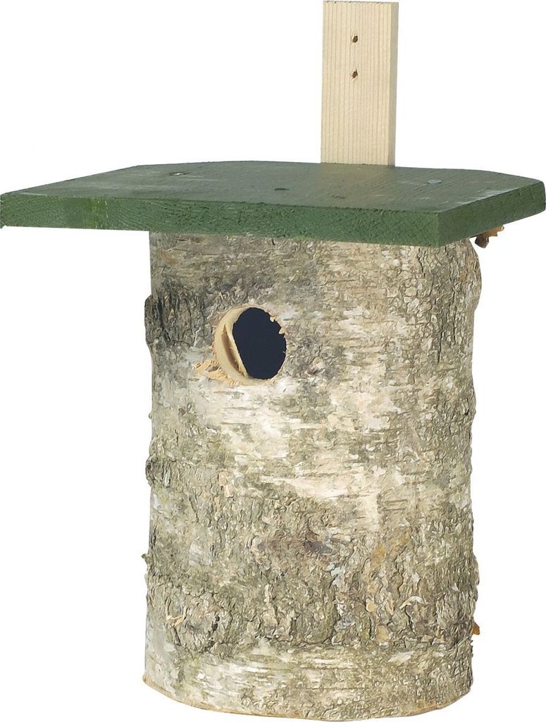 CJ Wildlife Nisthöhle Birkenholz grün LxBxH: 18x20x29,5 cm Produktbild 