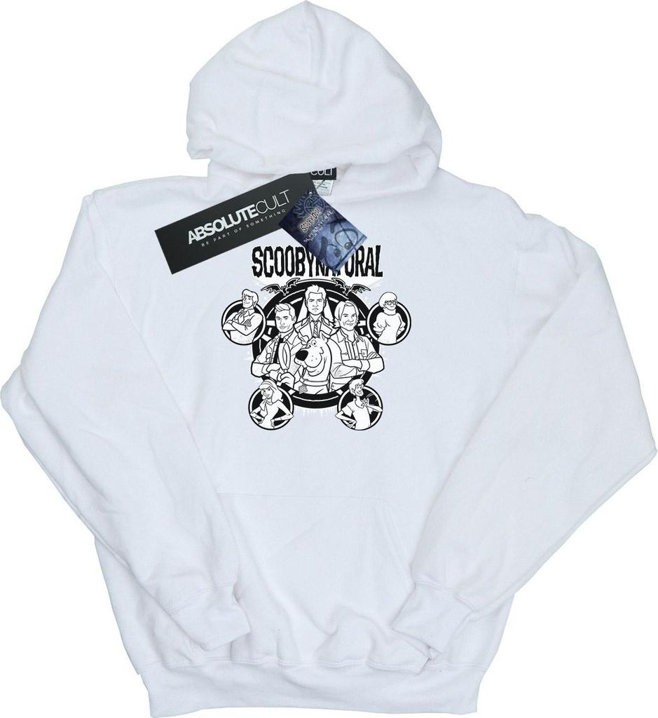 Scoobynatural - Kapuzenpullover für Herren BI17205 (3XL) (Weiß)