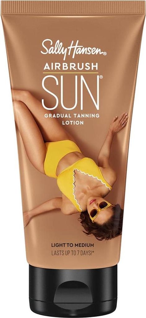 Sally Hansen Airbrush Sun Loción Bronceadora Gradual Light to Medium 175ml