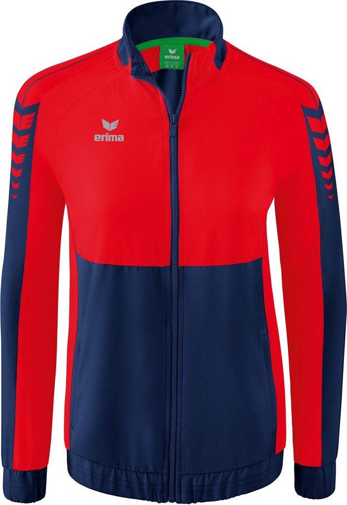 Erima Six Wings Präsentationsjacke New Navy/Rot