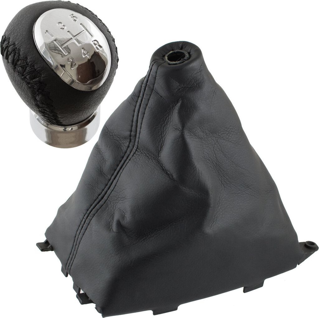 Schaltknauf Knauf 12mm Gewinde 5-Gang Schaltmanschette Produktbild 